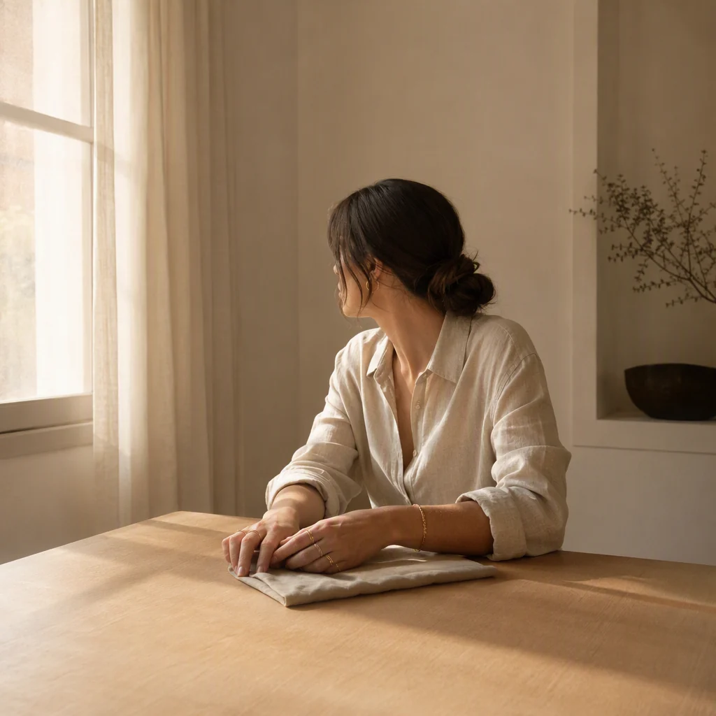 Orvielle jewelry worn in everyday life
