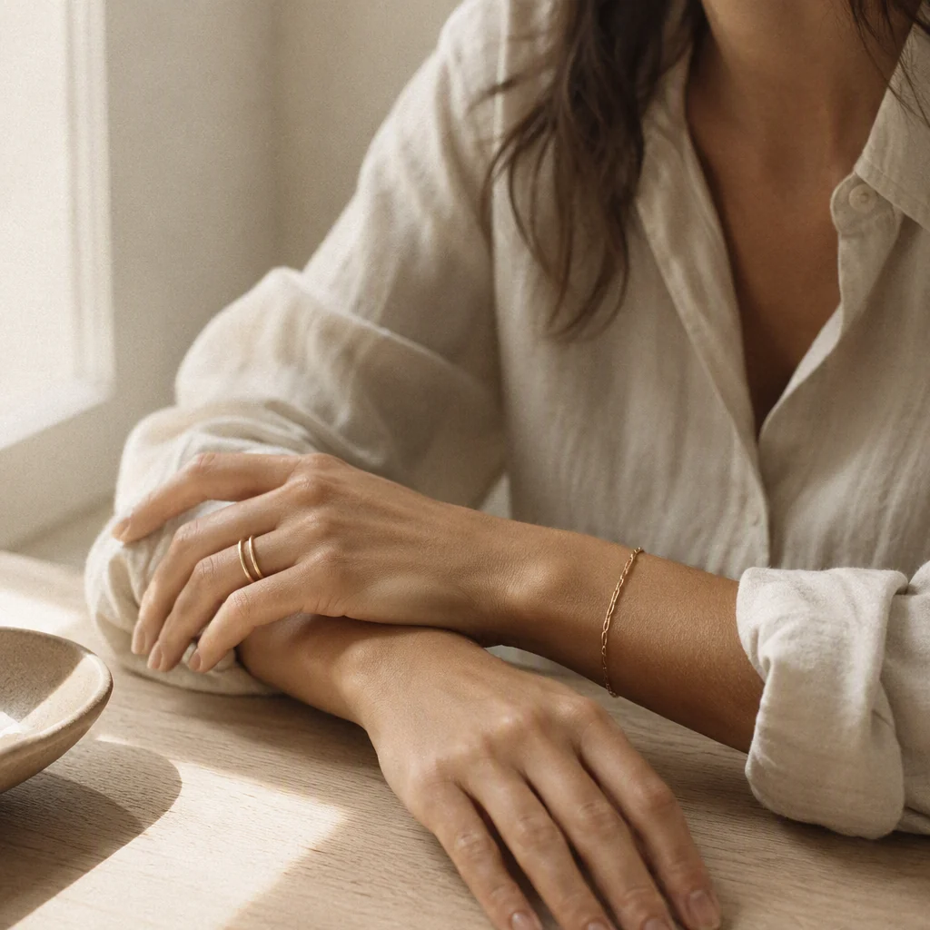 Orvielle jewelry detail